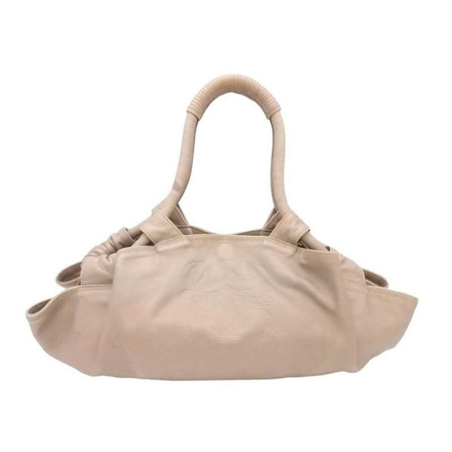 Loewe * | Best Sellers Loewe Nappa Aire Leather In (One Size) Beige