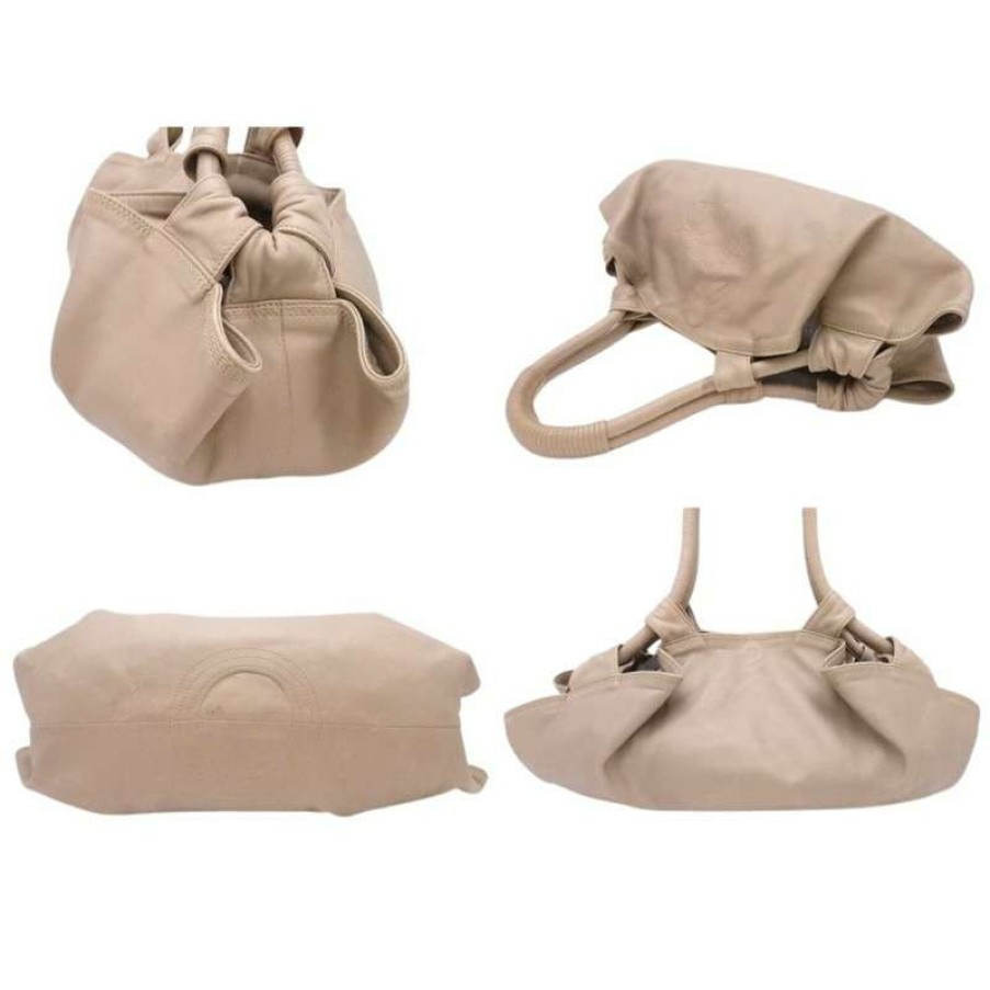 Loewe * | Best Sellers Loewe Nappa Aire Leather In (One Size) Beige