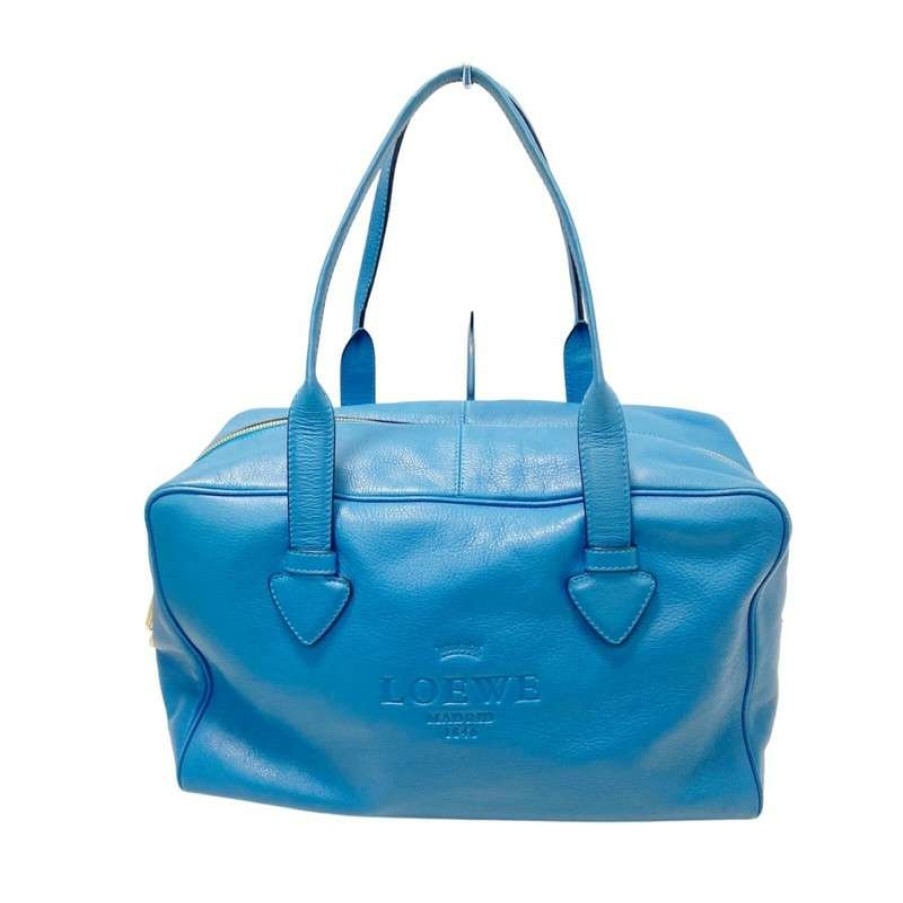 Loewe * | Classical Loewe Handbag Leather In (One Size) Blue