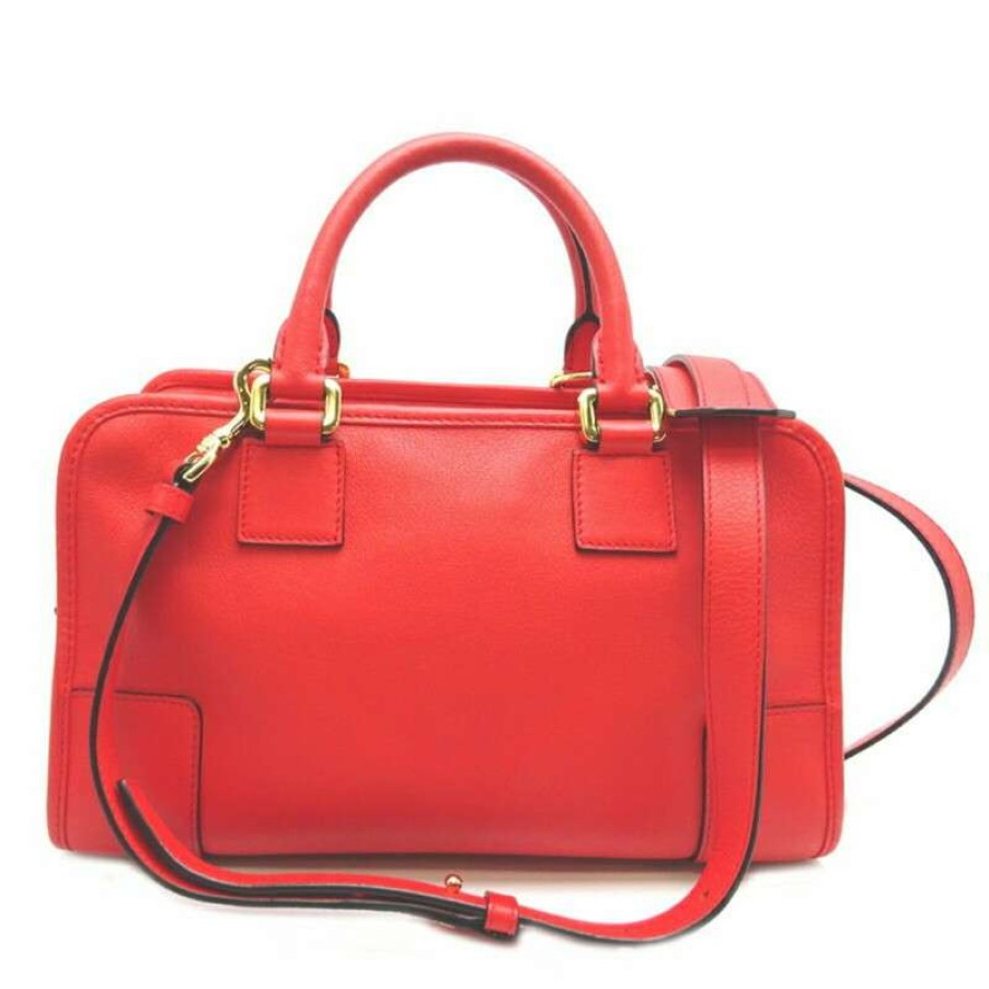 Loewe * | Best Choice Loewe Amazona Leather In (One Size) Red