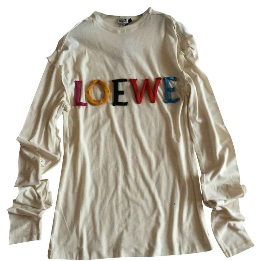 Loewe * | Best Sale Loewe Longsleeve(Size S) Beige