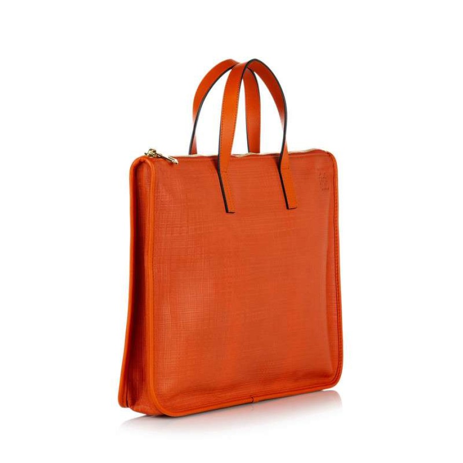 Loewe * | Best Quality Loewe Handbag Leather In (One Size) Orange