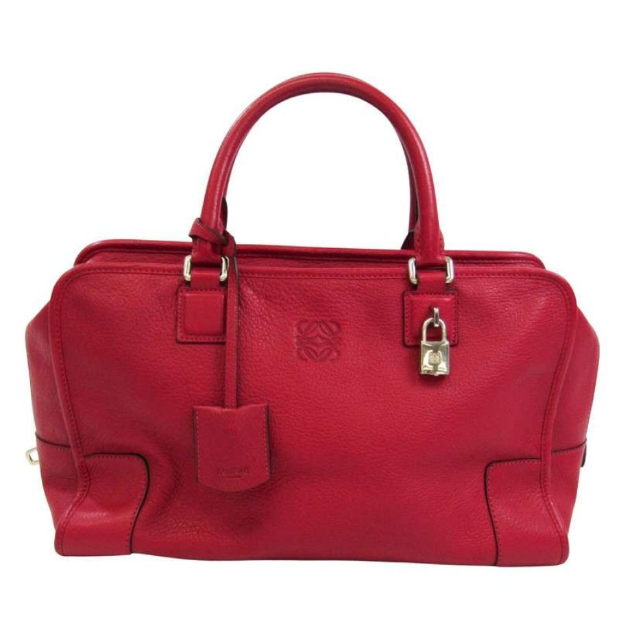 Loewe * | Tendy Style Loewe Amazona Leather In (One Size) Red