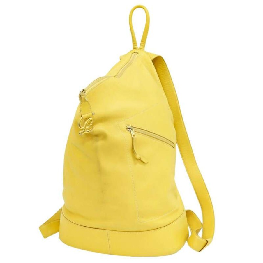 Loewe * | Unique Loewe Handbag Leather In (One Size) Yellow