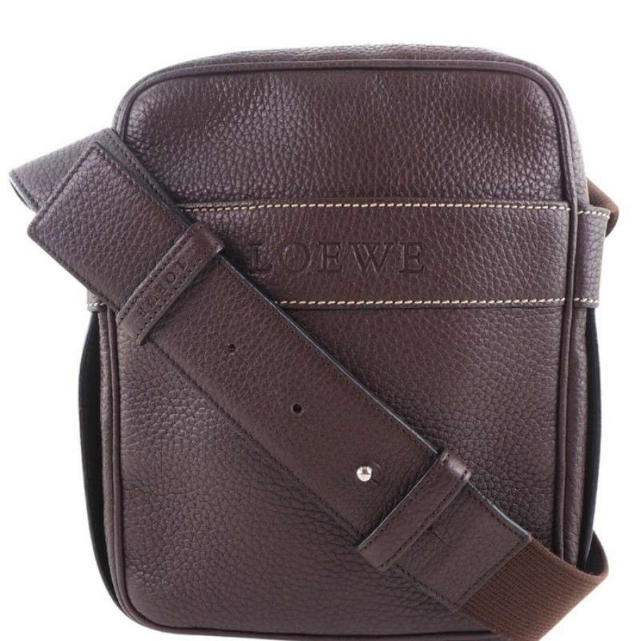 Loewe * | Excellent Loewe Shoulder Bag In (One Size) Brown