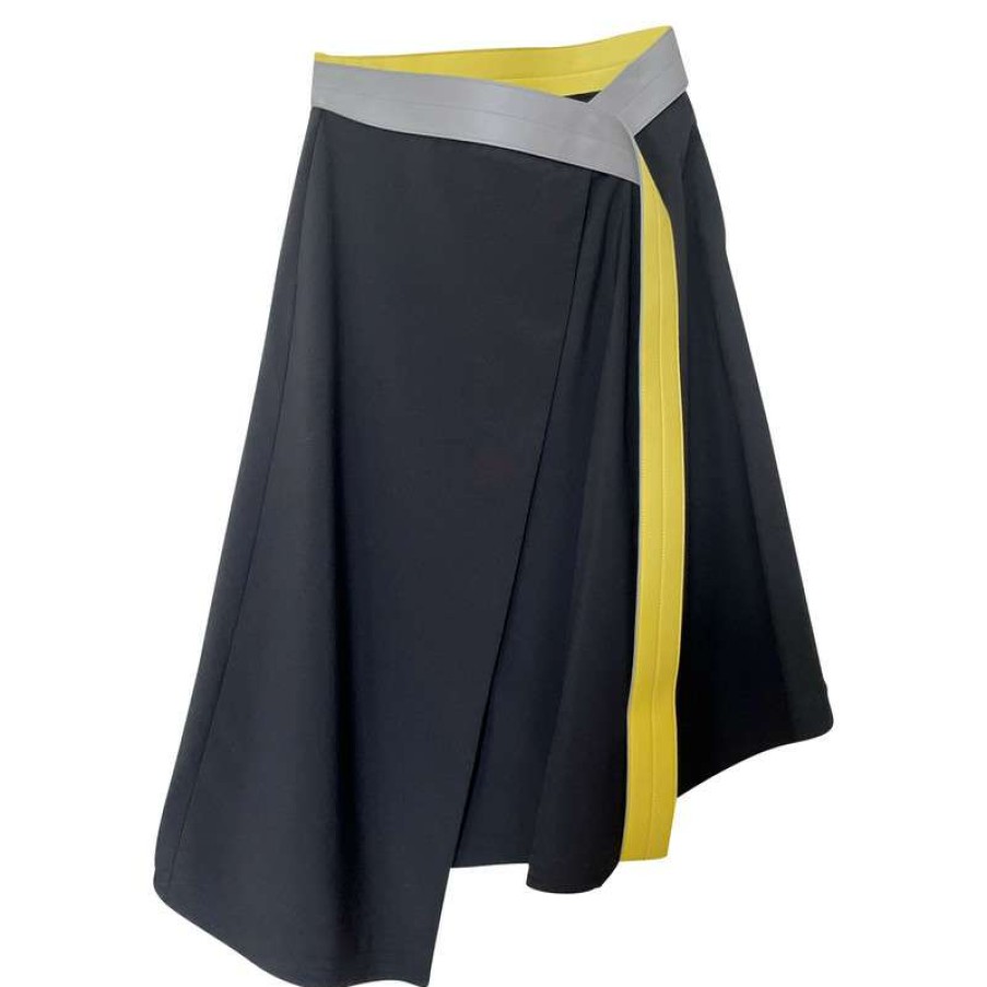 Loewe * | Exquisite Gifts Loewe Skirt Wool In (Size M) Black