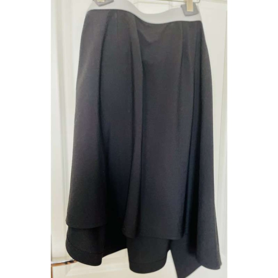 Loewe * | Exquisite Gifts Loewe Skirt Wool In (Size M) Black