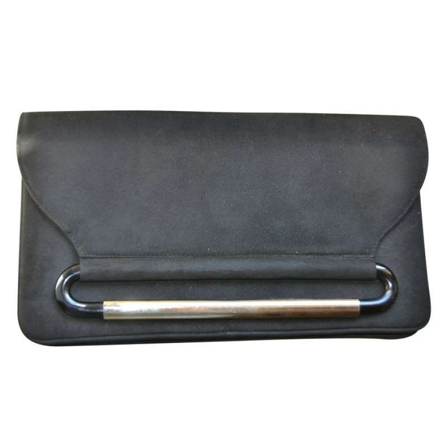 Loewe * | Exquisite Gifts Loewe Suede Clutch(One Size) Black