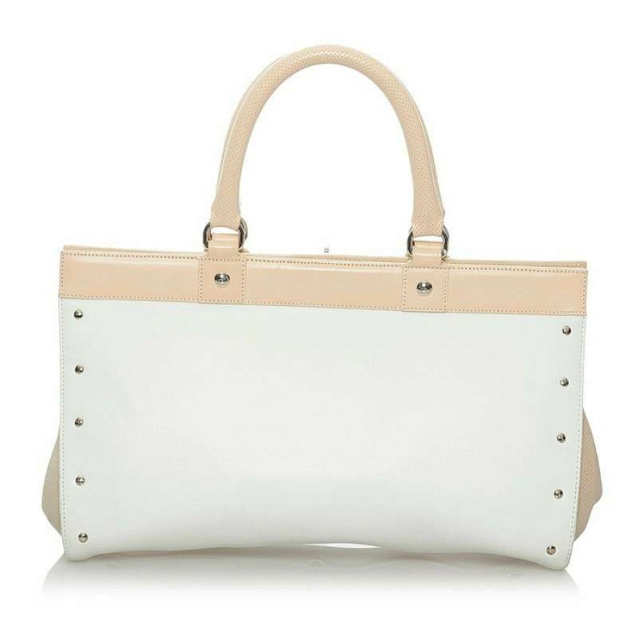 Loewe * | Best Sellers Loewe Handbag Leather In (One Size) White