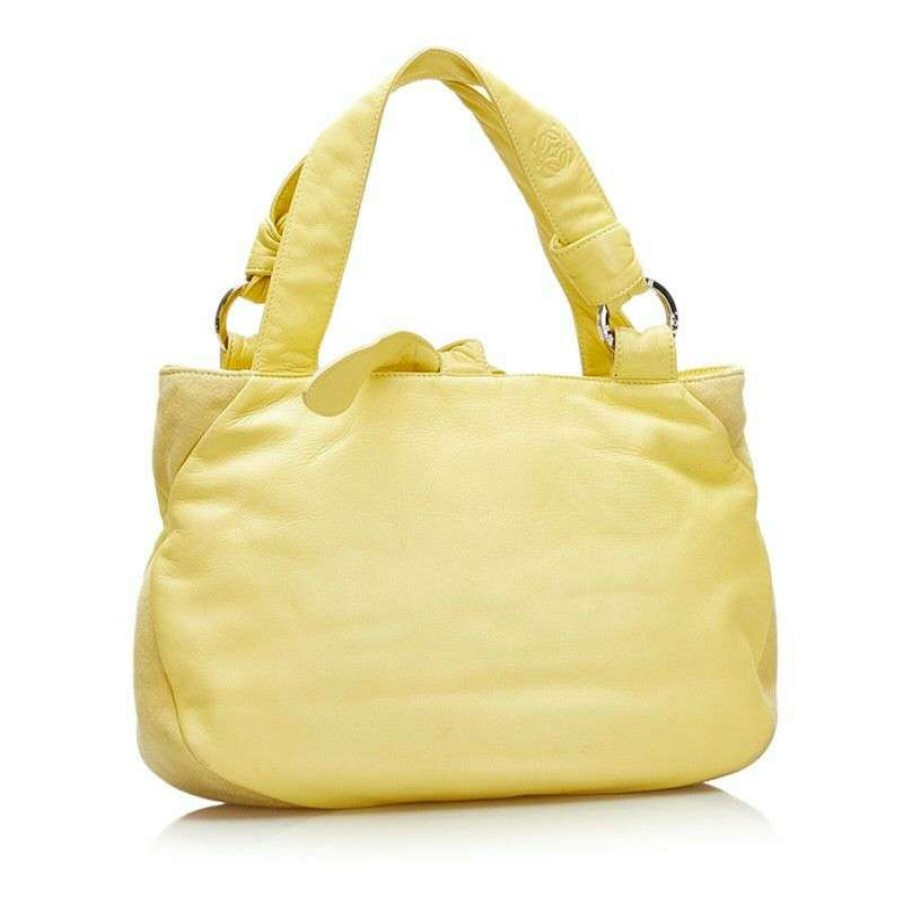 Loewe * | Popular Loewe Handbag Leather In (One Size) Yellow