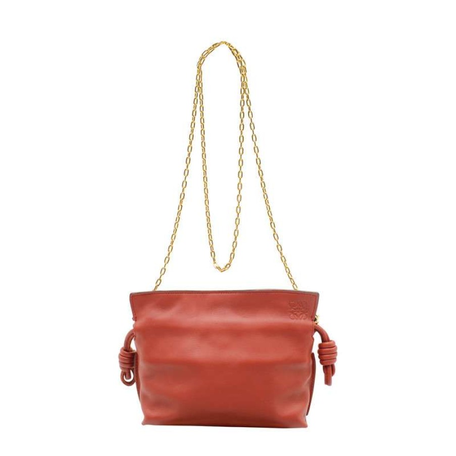 Loewe * | Best Sale Loewe Handbag Leather In (One Size) Red