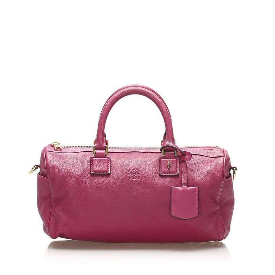 Loewe * | Outlet Sale Loewe Shoulder Bag Leather In (One Size) Pink