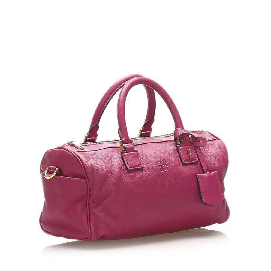 Loewe * | Outlet Sale Loewe Shoulder Bag Leather In (One Size) Pink