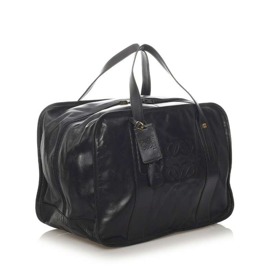 Loewe * | Best Sale Loewe Handbag Leather In (One Size) Black