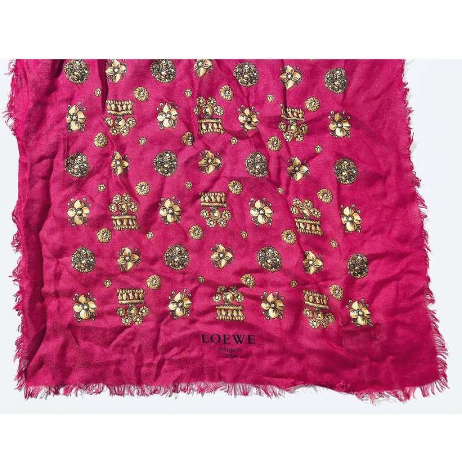 Loewe * | Sale Loewe Scarf/Shawl Viscose(One Size) Colourful / Patterned