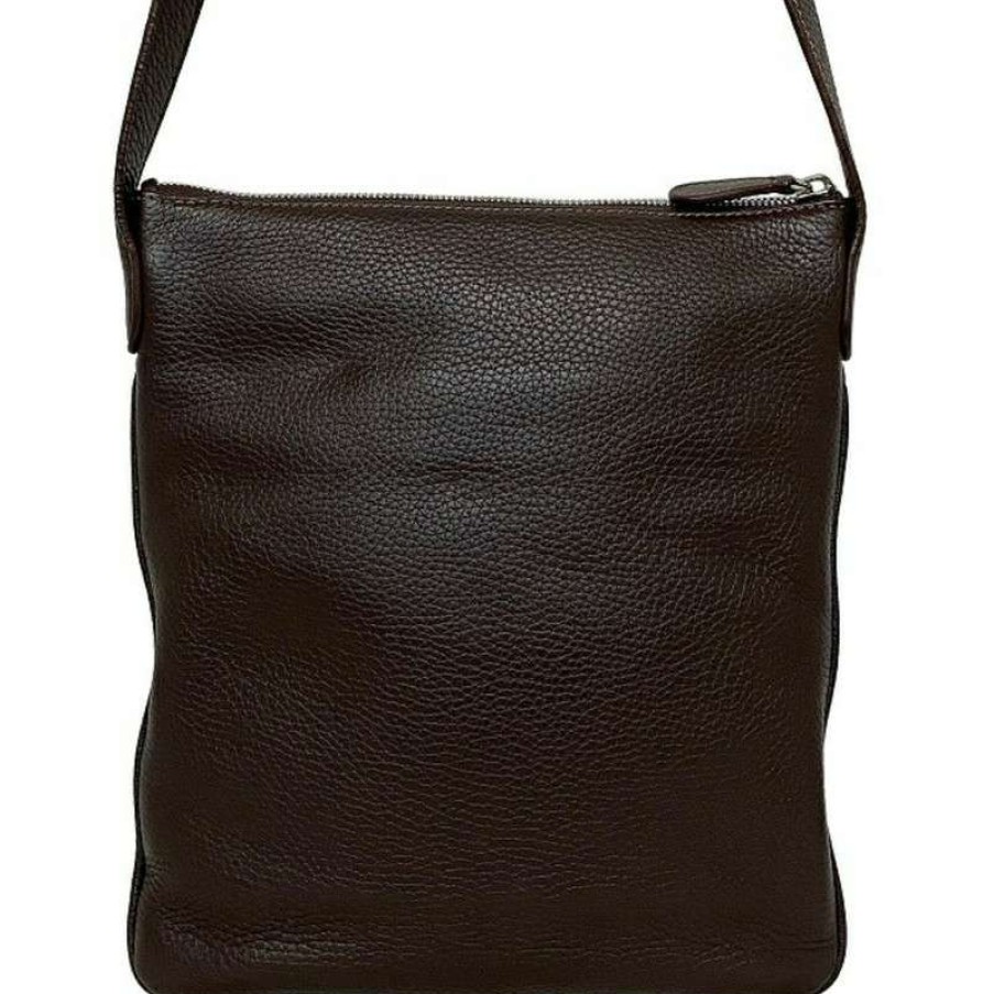 Loewe * | High Quality Loewe Shoulder Bag Leather In (One Size) Brown