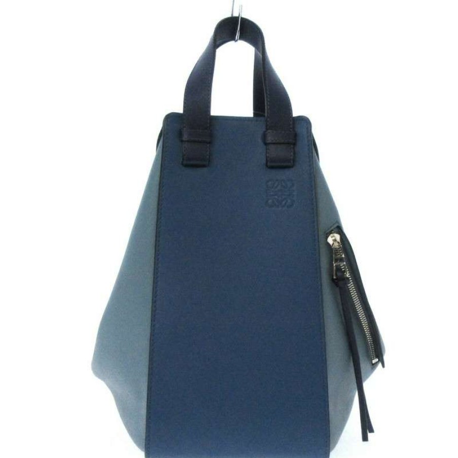 Loewe * | Best Quality Loewe Hammock Dw Leather In (One Size) Blue