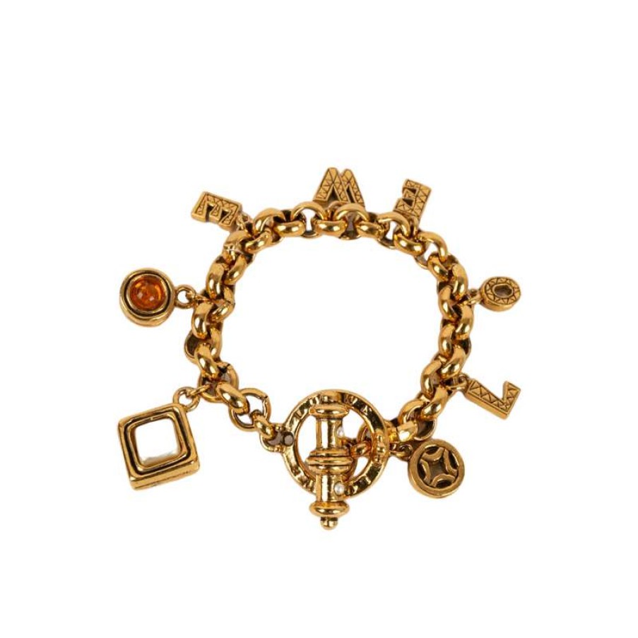 Loewe * | Wholesale Loewe Bracelet/Wristband In (One Size) Gold