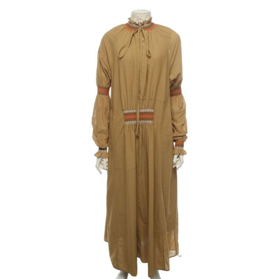 Loewe * | Hot Selling Loewe Dress In (Size L) Ochre