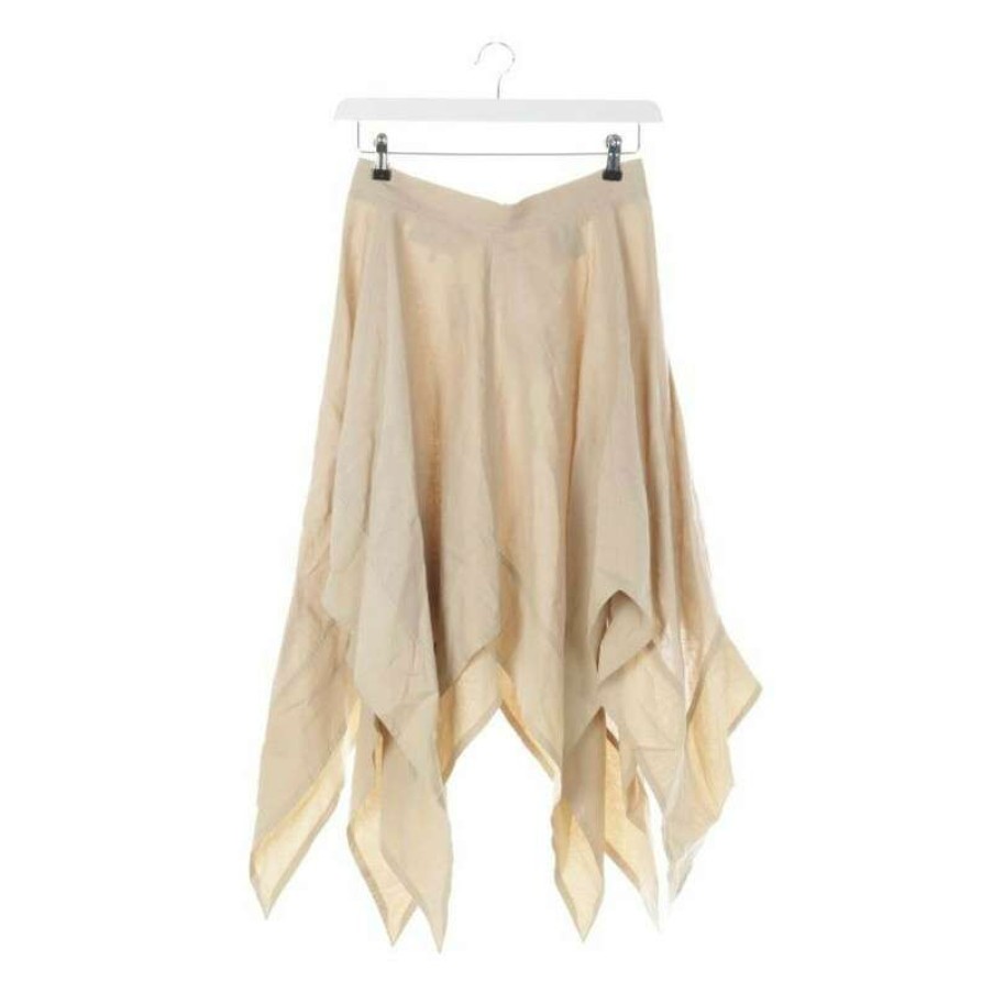 Loewe * | Best Sale Loewe Skirt Cotton In (Size M) White