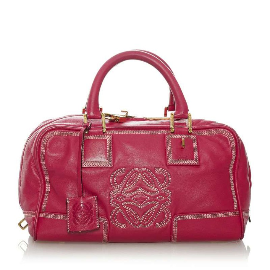 Loewe * | Premium Loewe Amazona 28 Leather In (One Size) Pink