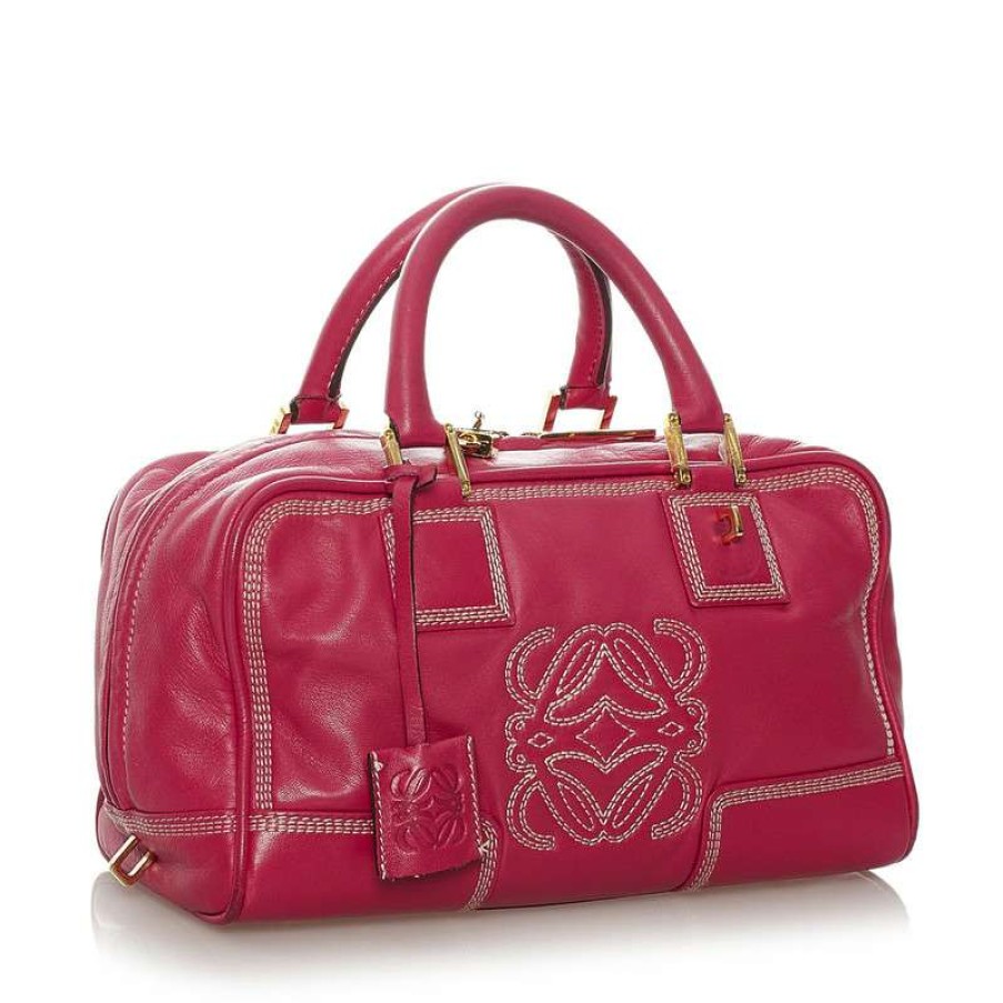 Loewe * | Premium Loewe Amazona 28 Leather In (One Size) Pink