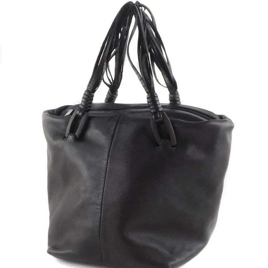 Loewe * | Top Sellers Loewe Handbag Leather In (One Size) Black