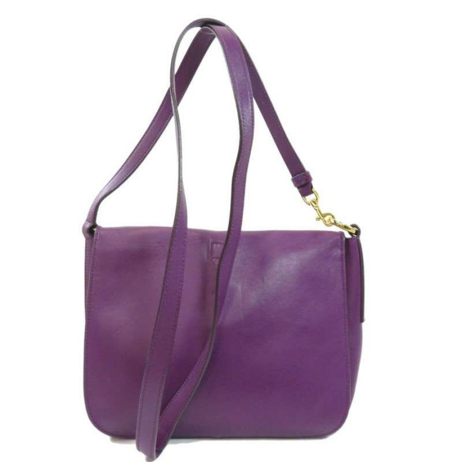 Loewe * | Best Choice Loewe Shoulder Bag Leather In (One Size) Violet