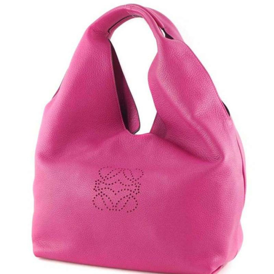 Loewe * | Hot Selling Loewe Handbag Leather In (One Size) Fuchsia