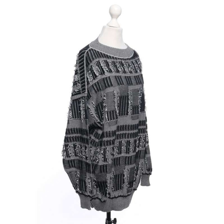 Loewe * | Outlet Sale Loewe Knitwear Cotton(Size S) Black / White