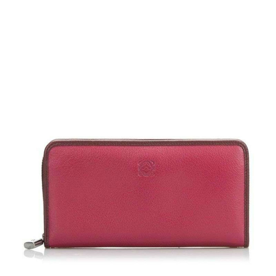 Loewe * | Best Sale Loewe Handbag Leather In (One Size) Violet