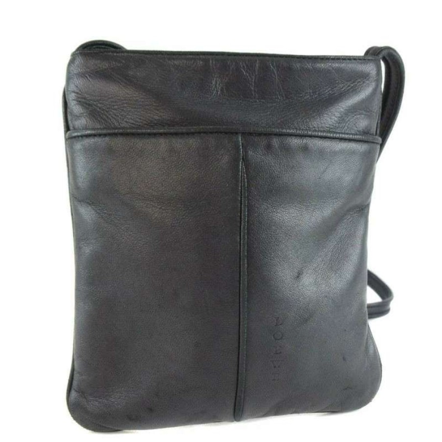 Loewe * | Attractive Loewe Shoulder Bag Leather In (One Size) Black