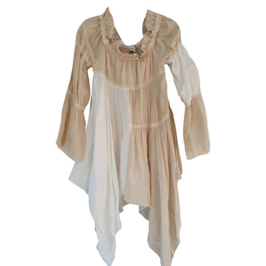 Loewe * | Best Choice Loewe Top Linen In (Size S) Nude