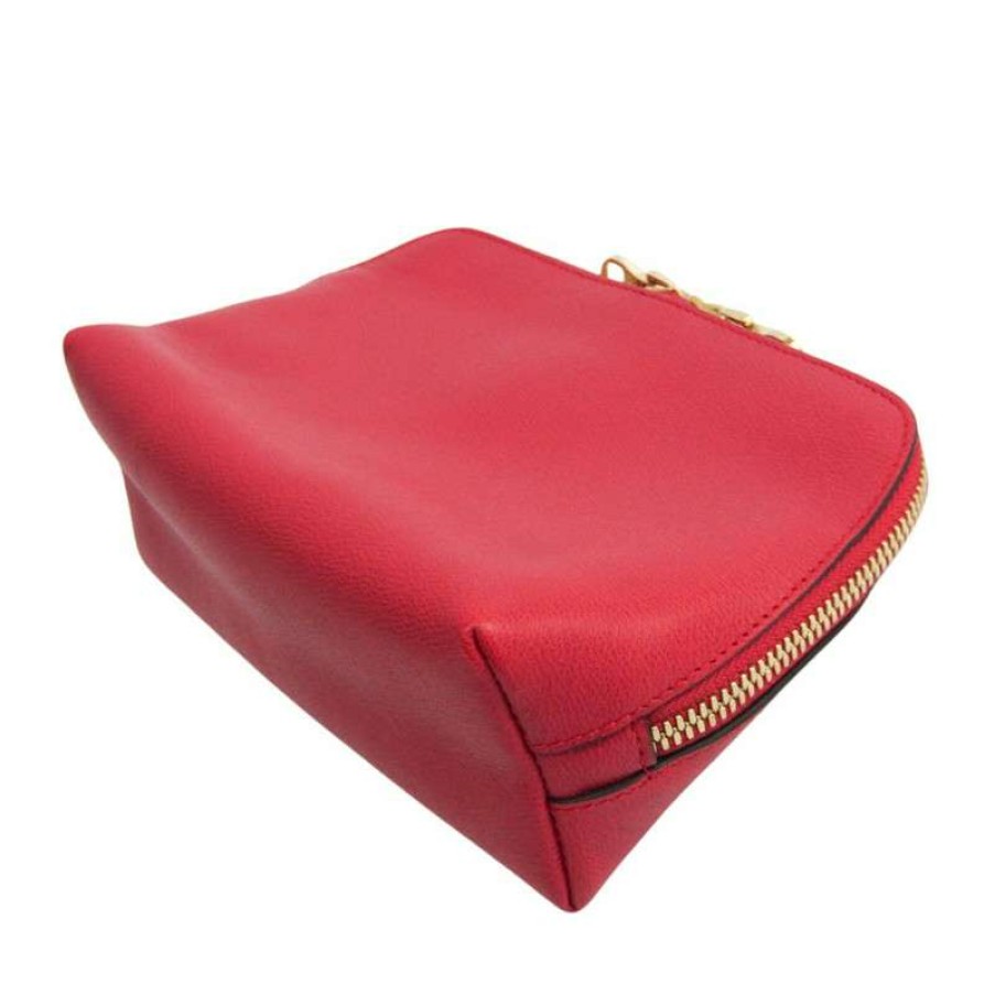 Loewe * | Premium Loewe Clutch Bag Leather In (One Size) Red