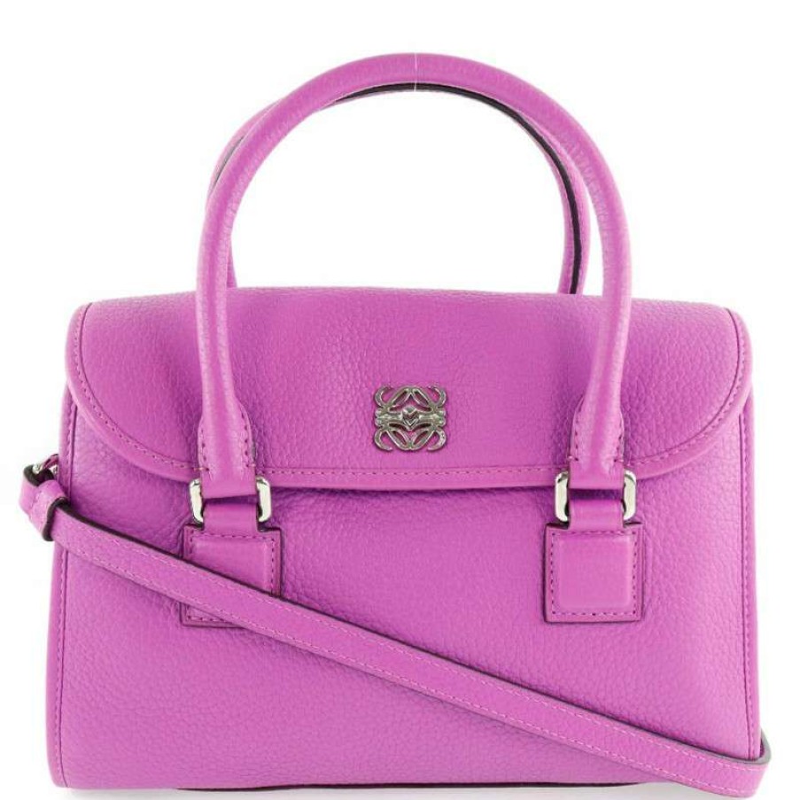 Loewe * | Sale Loewe Handbag Leather In (One Size) Violet