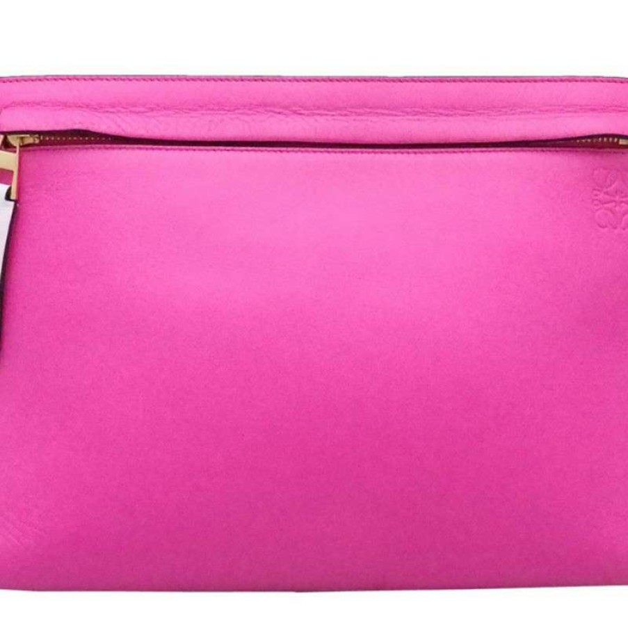 Loewe * | Cut Price Loewe Clutch T Pouch Leather(One Size) Other Colour