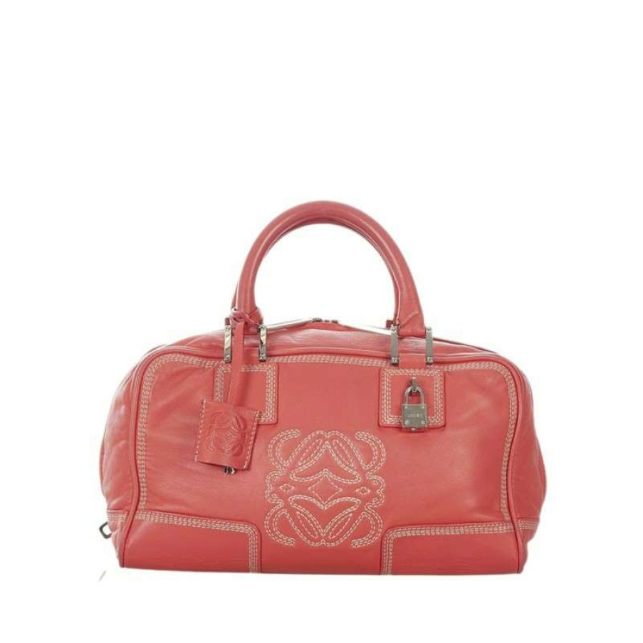 Loewe * | High Quality Loewe Amazona Leather In (One Size) Red