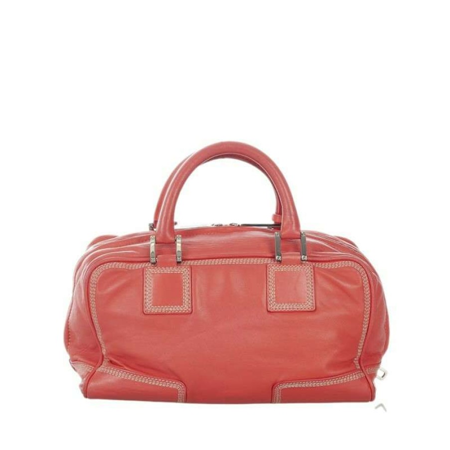 Loewe * | High Quality Loewe Amazona Leather In (One Size) Red