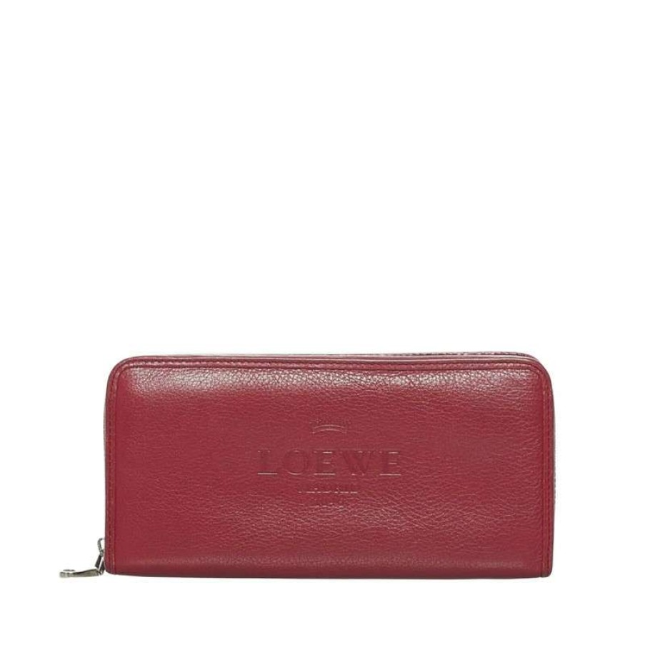 Loewe * | Exquisite Gifts Loewe Bag/Purse Leather In (One Size) Red