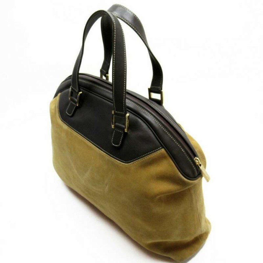 Loewe * | Unique Loewe Handbag Suede In (One Size) Brown