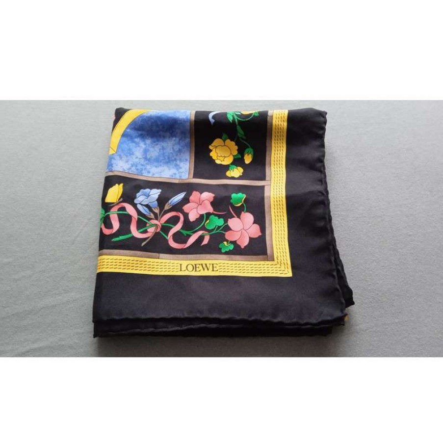 Loewe * | Top Sell Loewe Scarf/Shawl Silk(One Size) Colourful / Patterned