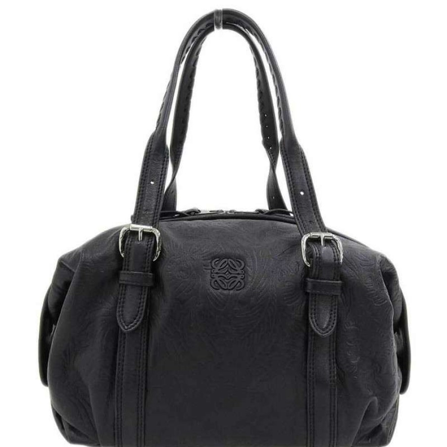 Loewe * | Premium Loewe Tote Bag Leather In (One Size) Black