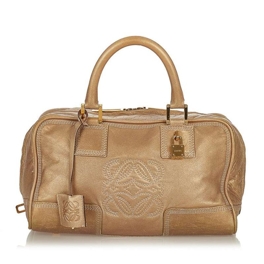 Loewe * | Premium Loewe Amazona Leather In (One Size) Gold