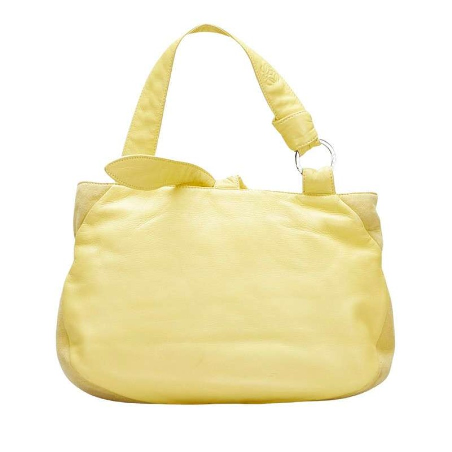 Loewe * | Best Sale Loewe Handbag Leather In (One Size) Yellow