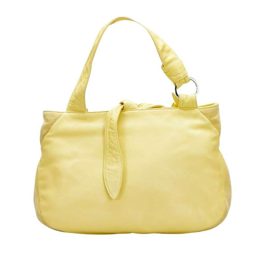 Loewe * | Best Sale Loewe Handbag Leather In (One Size) Yellow