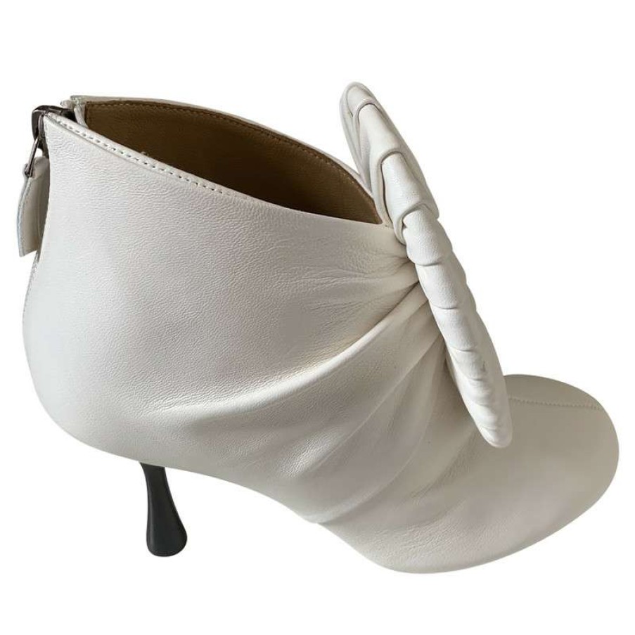 Loewe * | Best Choice Loewe Ankle Boots Leather In (Size Uk 5) White