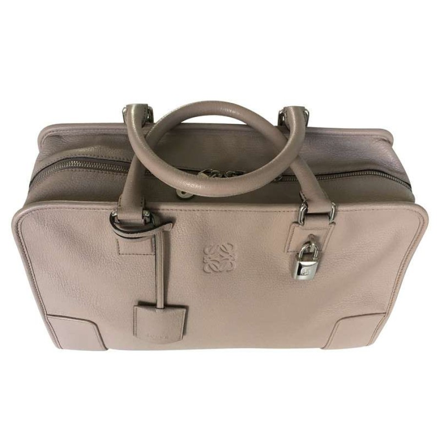 Loewe * | Popular Loewe Handbag Leather In (One Size) Grey