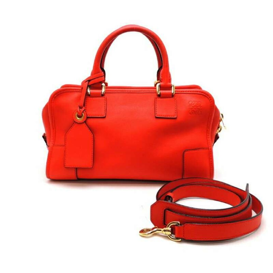 Loewe * | Attractive Loewe Amazona Leather In (One Size) Red