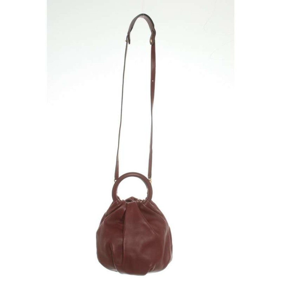 Loewe * | Quick Delivery Loewe Handbag Leather In (One Size) Bordeaux