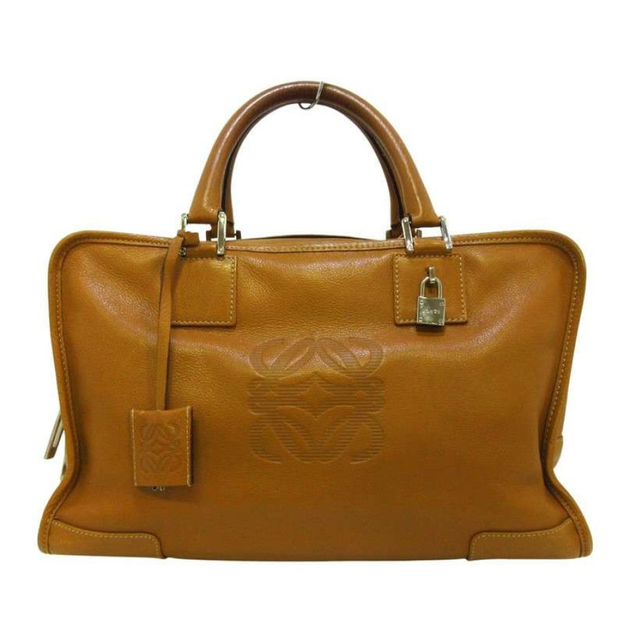 Loewe * | Closeout Sale Loewe Amazona Leather In (One Size) Brown